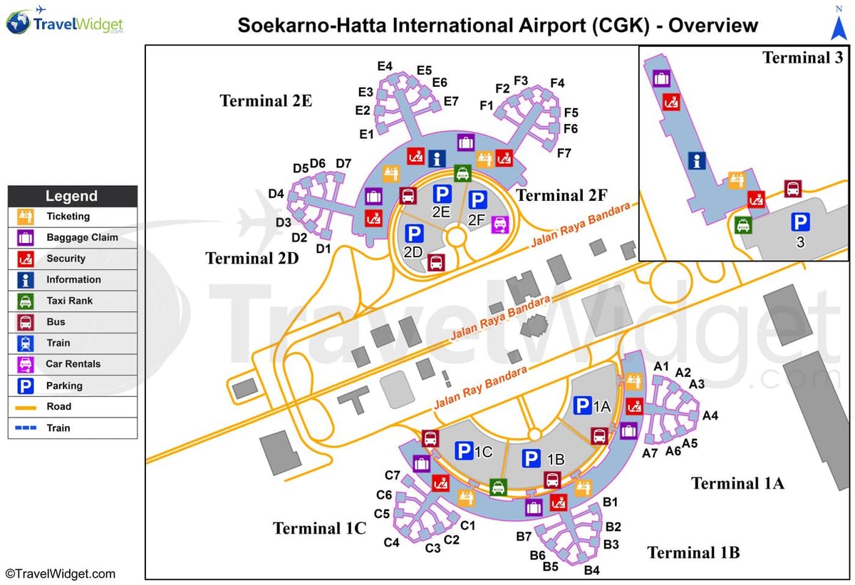 공항 터미널 지도